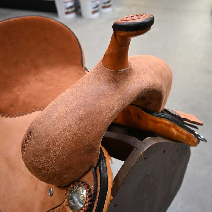 14.5" TESKEY'S BARREL SADDLE Saddles - New Teskey's Saddlery