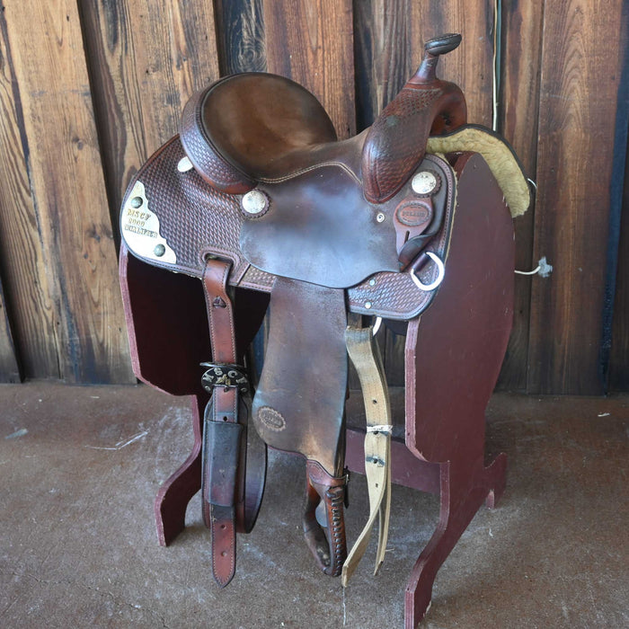 13" USED PILAND BARREL SADDLE
