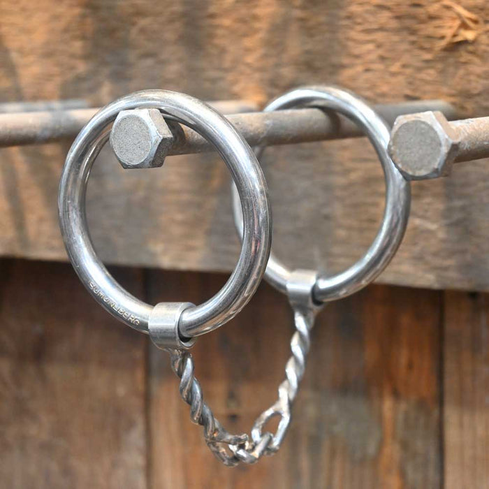 Schoneberg O-Ring Twisted Wire 3-Piece Chain Bit Tack - Bits Schoneberg