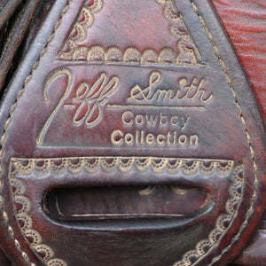 16" USED JEFF SMITH COWBOY COLLECTION CUTTING SADDLE Saddles - Used Jeff Smith