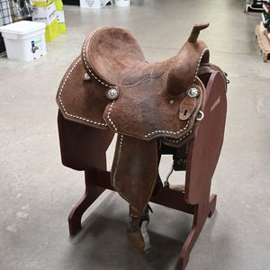 13.5" USED TACTICAL BARREL SADDLE Saddles - Used Tacktical Equine