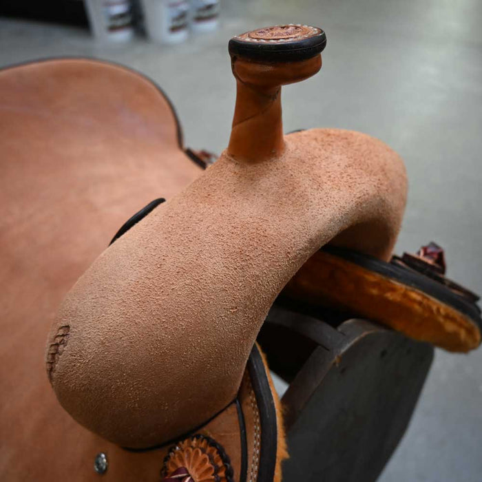 15" TESKEY'S PRO CUTTER RANCH CUTTER SADDLE Saddles - New Teskey's Saddlery