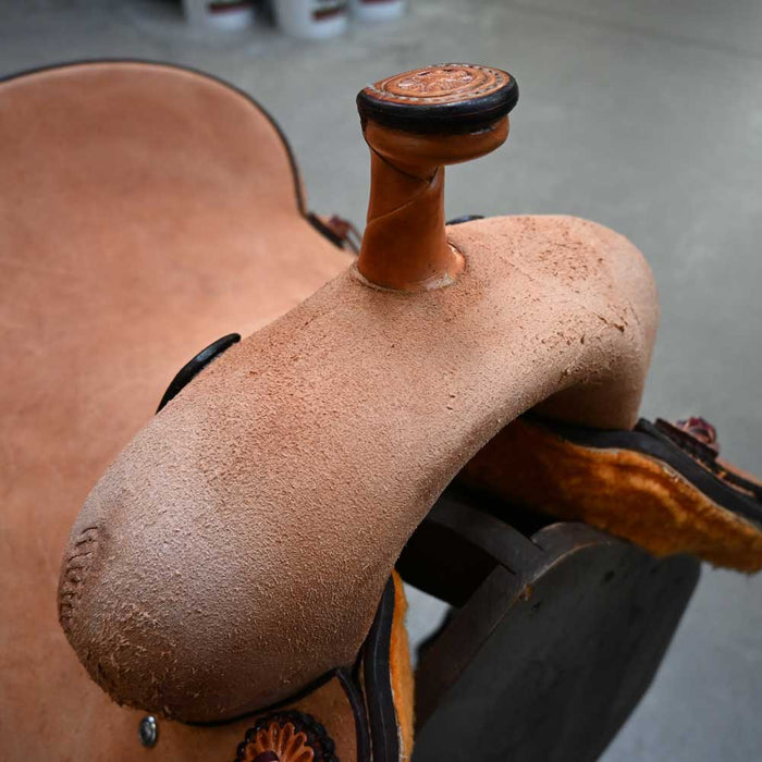15" TESKEY'S PRO CUTTER RANCH CUTTER SADDLE Saddles - New Teskey's Saddlery