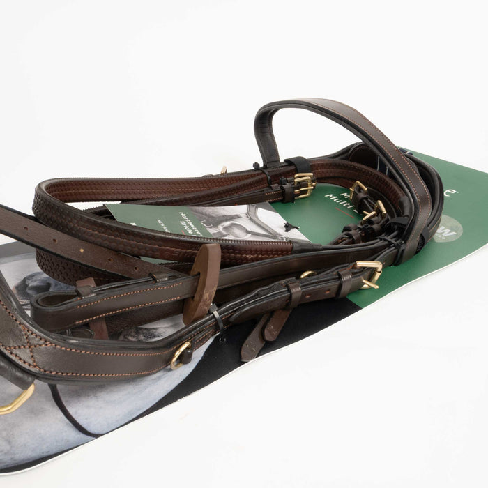 NEW Horseware Micklem 2 Brown Bridle With Reins Sale Barn Horseware