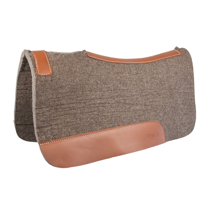 Teskey's Gray Wool Saddle Pad Tack - Saddle Pads Teskey's 30"x 32"