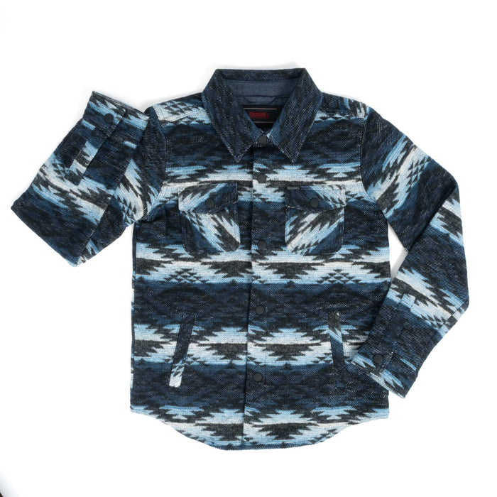 Rock & Roll Denim Boy's Aztec Shirt Jacket