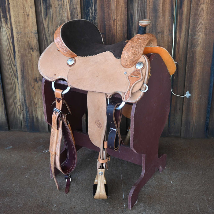 15.5" TESKEY'S ALL AROUND SADDLE Saddles - New Teskey's Saddlery