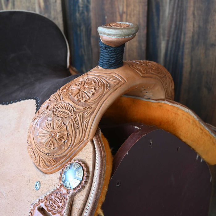 15.5" TESKEY'S ALL AROUND SADDLE Saddles - New Teskey's Saddlery