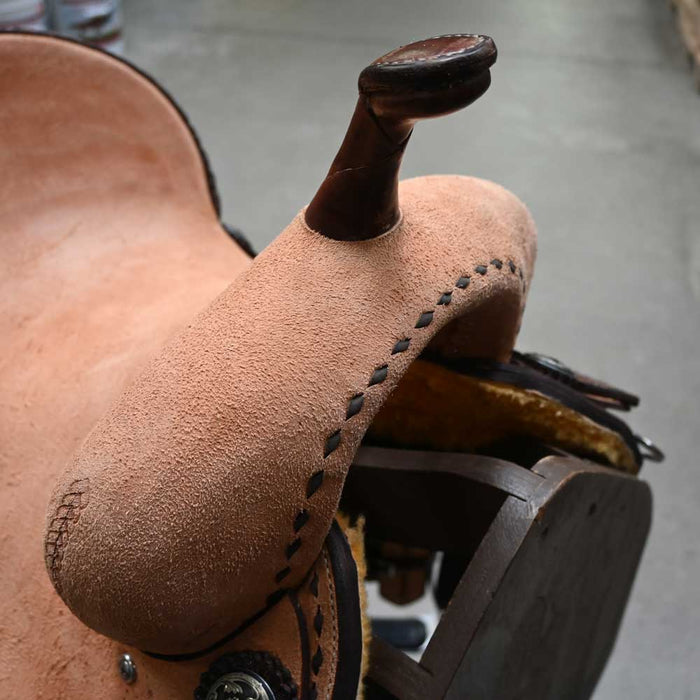 13" TESKEY'S BARREL SADDLE Saddles - New Teskey's Saddlery