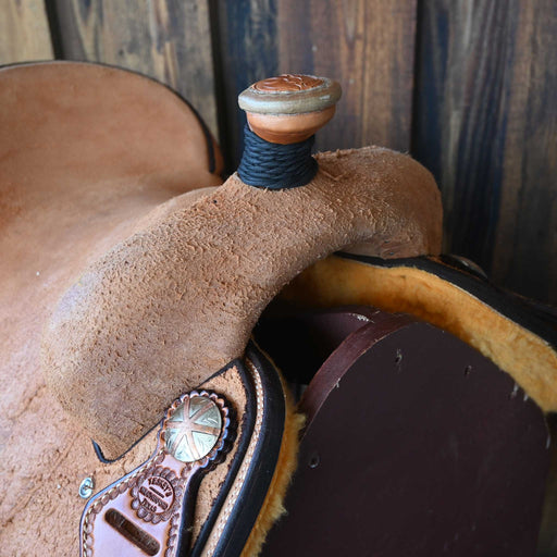 14.5" TESKEY'S CALF ROPING SADDLE Saddles - New Teskey's Saddlery