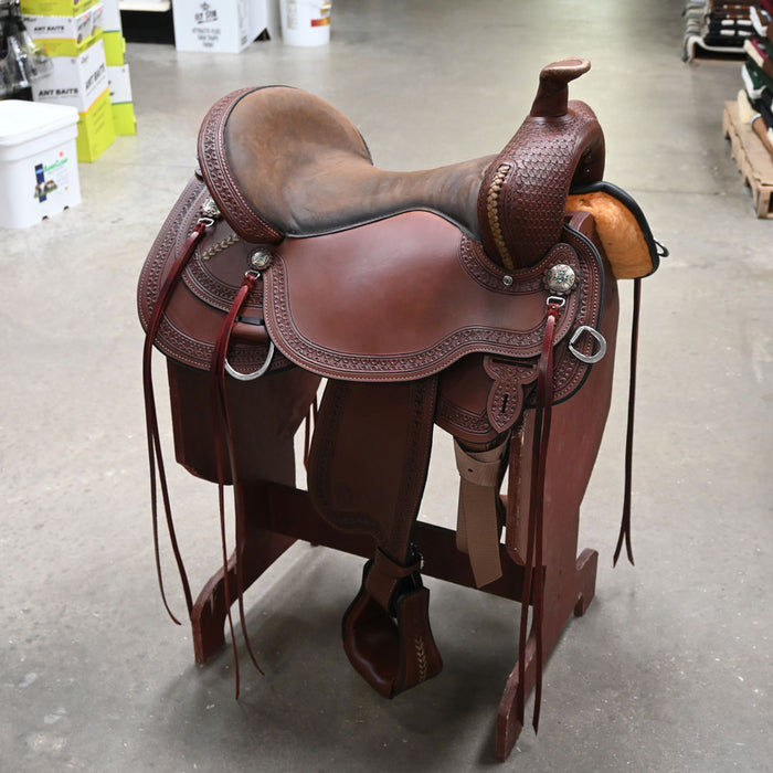 17" CIRCLE Y RIVER VALLEY FLEX2 TRAIL SADDLE Saddles - New Circle Y Saddlery