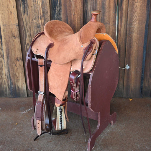 13" TESKEY'S YOUTH STRIP DOWN RANCH SADDLE Saddles - New Teskey's Saddlery