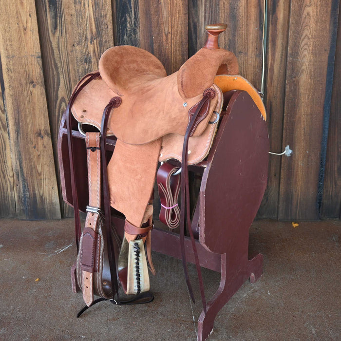 13" TESKEY'S YOUTH STRIP DOWN RANCH SADDLE Saddles - New Teskey's Saddlery