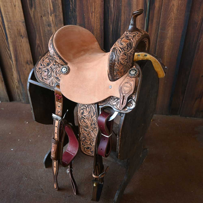 14" JEFF SMITH BARREL SADDLE Saddles - New Jeff Smith