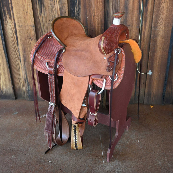 15" TESKEY'S RANCH ASSOCIATION SADDLE Saddles - New Teskey's Saddlery