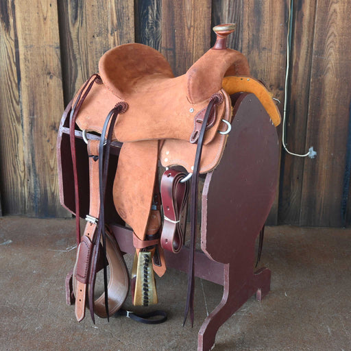 13.5" TESKEY'S YOUTH STRIP DOWN RANCH SADDLE Saddles - New Teskey's Saddlery