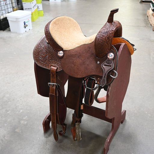 14.5" TESKEY'S BARREL SADDLE Saddles - New Teskey's Saddlery