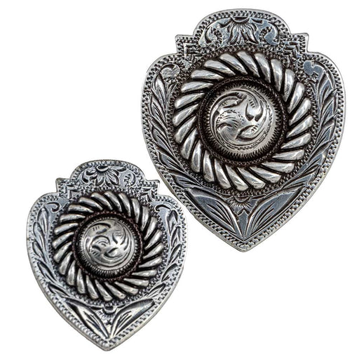 Arrowhead Concho With Rope Center Tack - Conchos & Hardware MISC