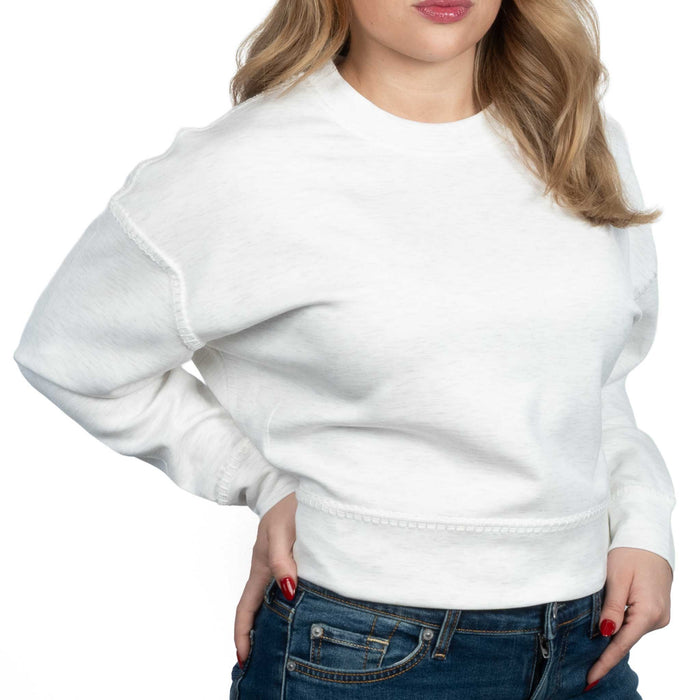 Lucie Ivory Short Pullover