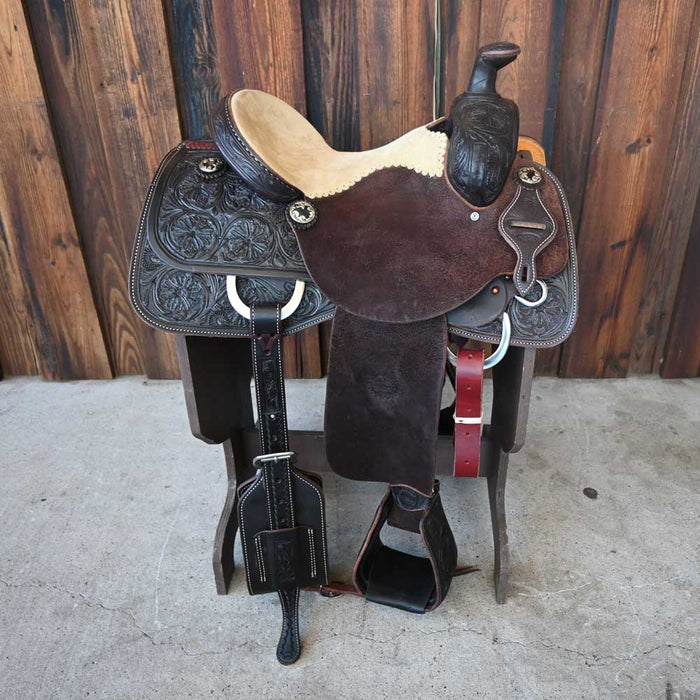 14" JEFF SMITH ROPING SADDLE Saddles - New Jeff Smith
