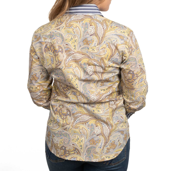 Ivy Scarlet Paisley Signature Fit Button Down Shirt