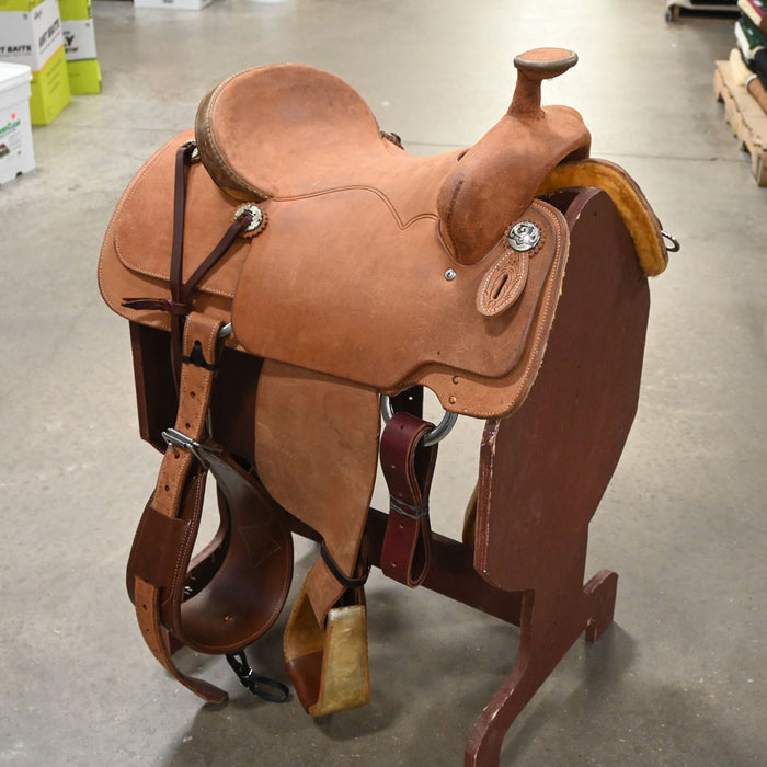 14.5" CACTUS RELENTLESS TEAM ROPING SADDLE Saddles - New CACTUS SADDLERY