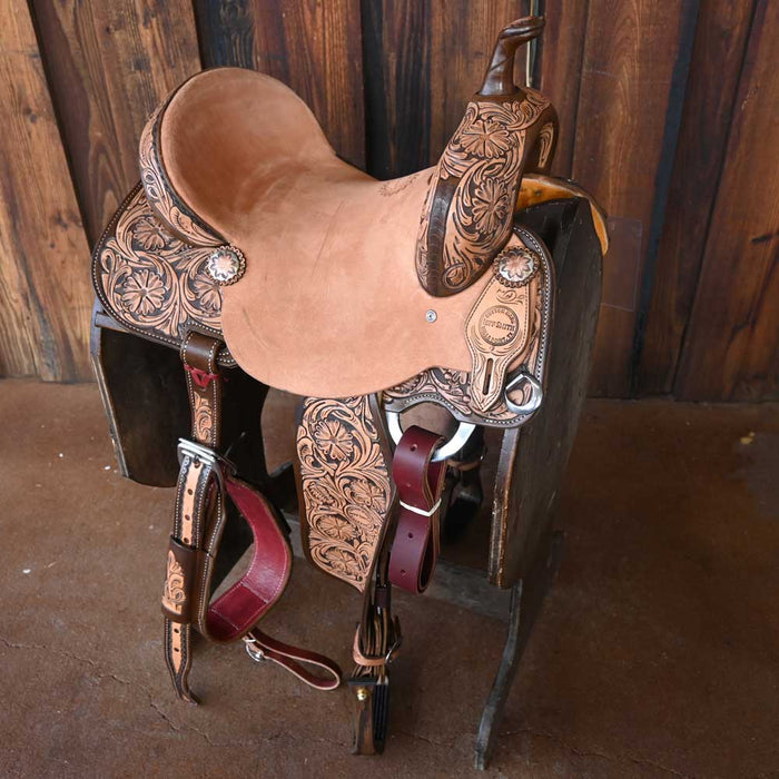 14" JEFF SMITH BARREL SADDLE Saddles - New Jeff Smith