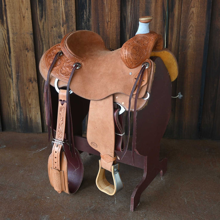 15" TESKEY'S RANCH SADDLE Saddles - New Teskey's Saddlery