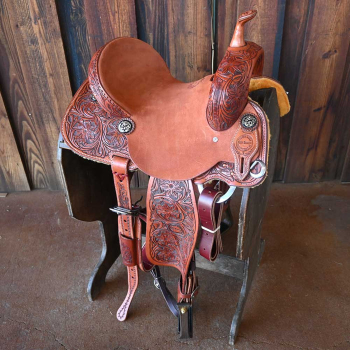 13.5" JEFF SMITH BARREL SADDLE Saddles - New Jeff Smith