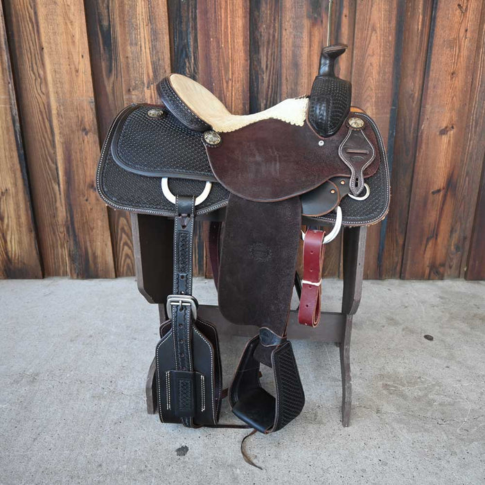 14" JEFF SMITH ROPING SADDLE Saddles - New Jeff Smith