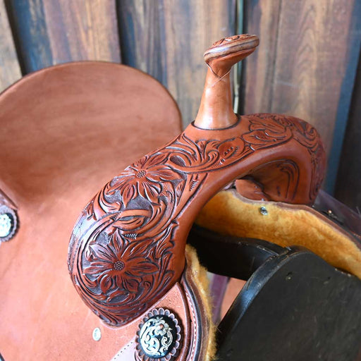 13.5" JEFF SMITH BARREL SADDLE Saddles - New Jeff Smith
