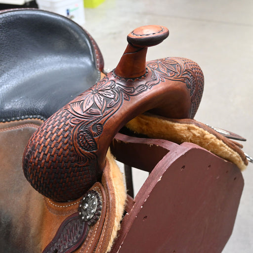 15" USED MARTIN FEARLESS BARREL SADDLE Saddles - Used Martin Saddlery