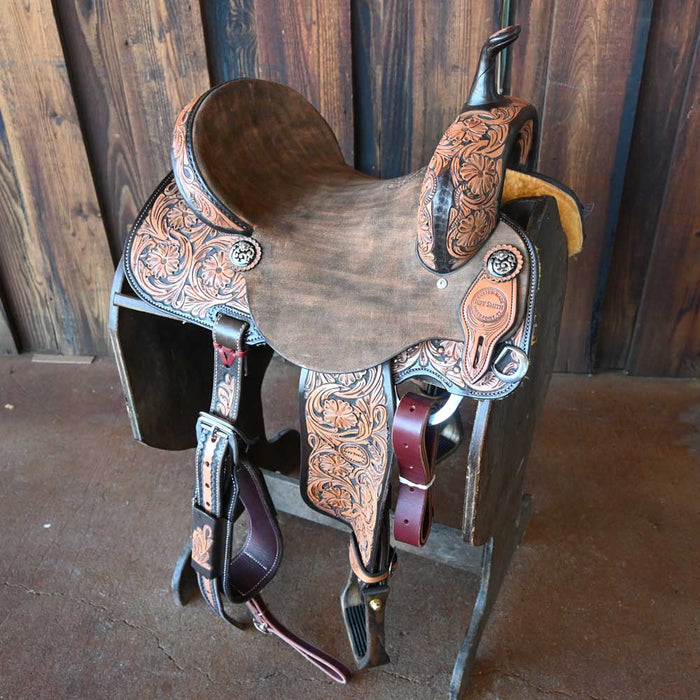14" JEFF SMITH BARREL SADDLE Saddles - New Jeff Smith