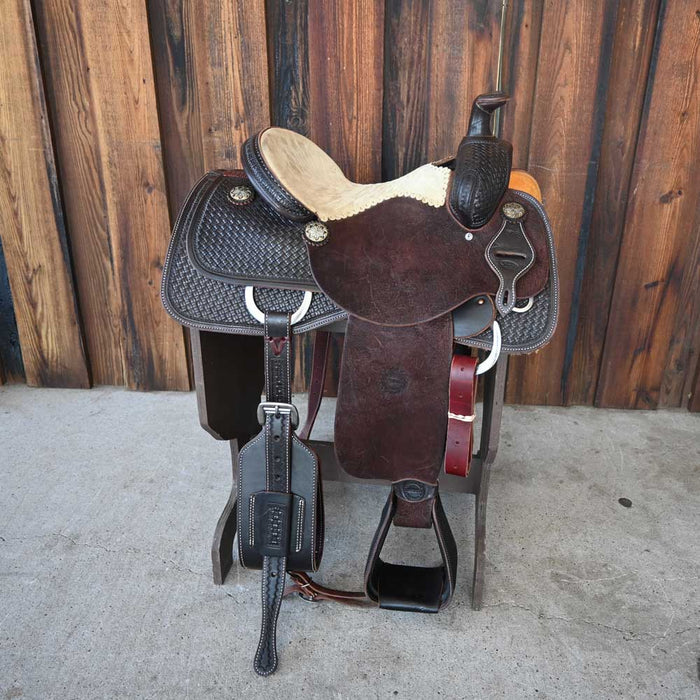 14" JEFF SMITH ROPING SADDLE Saddles - New Jeff Smith