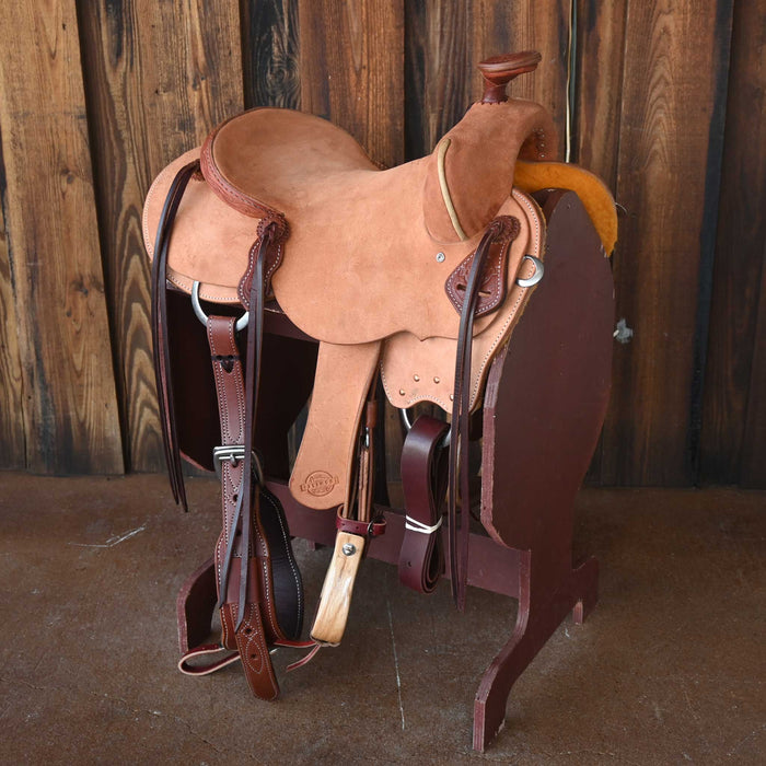 15" AUSTIN VALIMONT HOGG TREE RANCH SADDLE Saddles - New Austin Valimont