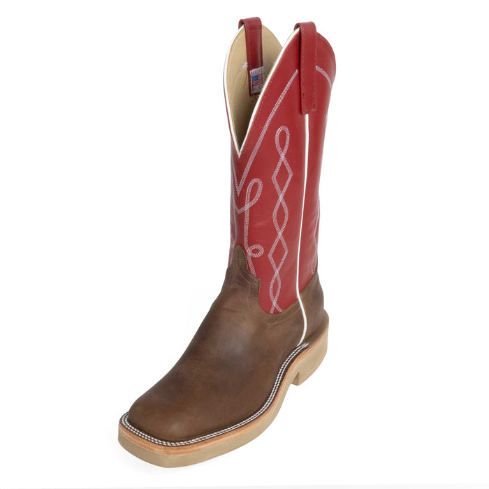 Anderson Bean Men's Square Toe Natural Talisman Western Boot