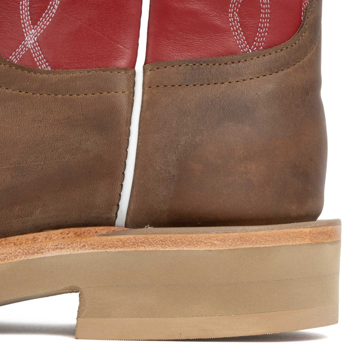 Anderson Bean Men's Square Toe Natural Talisman Western Boot