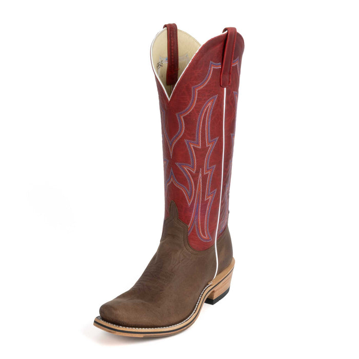 Horse Power Cutter Toe Escarlata Fargo Western Boot
