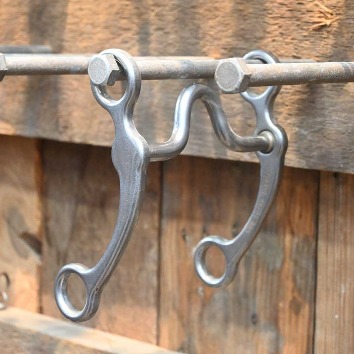 CHS Solid Port Bit Tack - Bits Cow Horse Supply