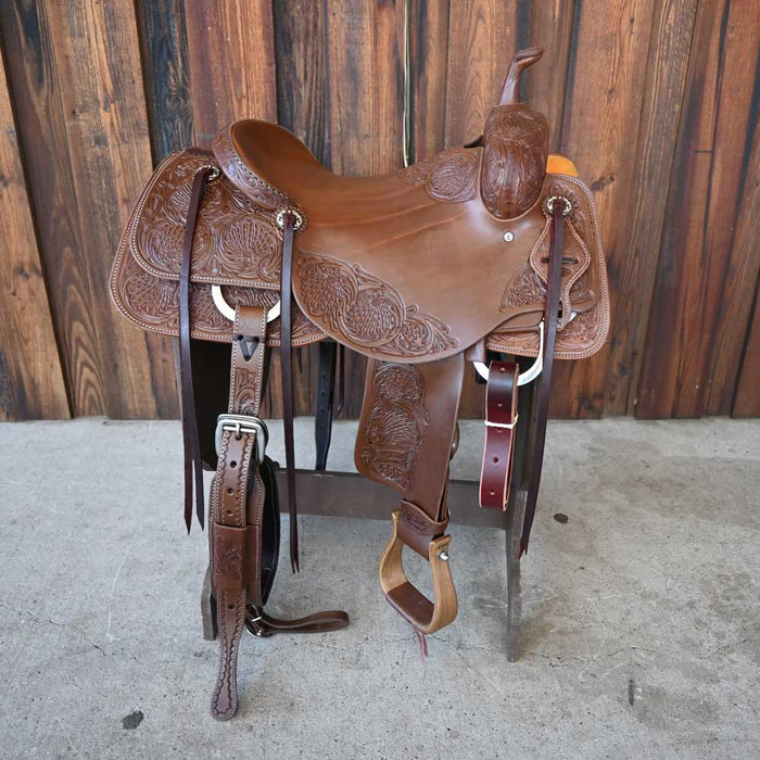 16" JEFF SMITH BUSTER WELCH CUTTING SADDLE Saddles - New Jeff Smith