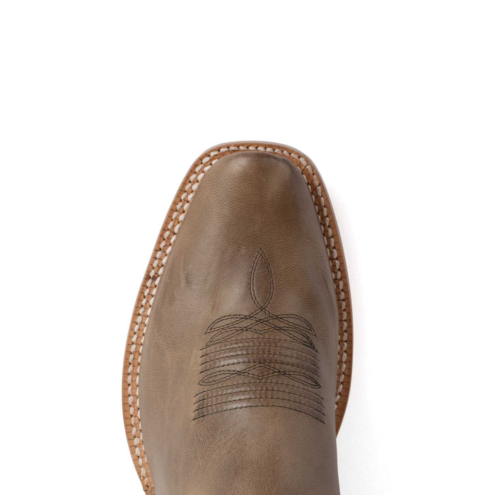 RW Ranch Men's Square Toe Sand Cowhide Boot