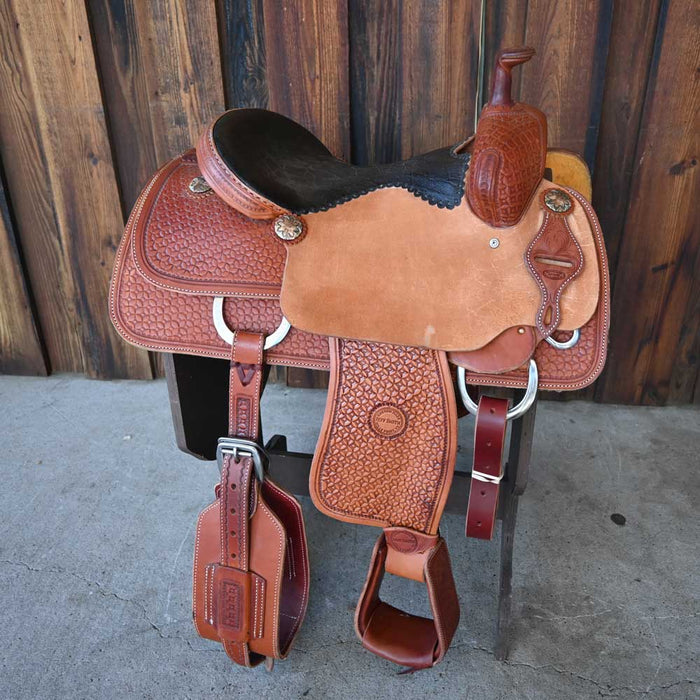15" JEFF SMITH ROPING SADDLE Saddles - New Jeff Smith