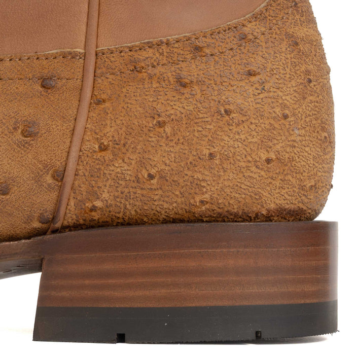 Horse Power Antique Saddle Full Quill Ostrich Boot