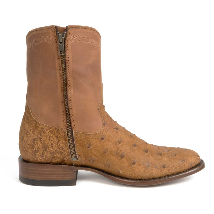Horse Power Antique Saddle Full Quill Ostrich Boot