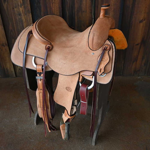 16" TESKEY'S PRO CUTTER RANCH CUTTER SADDLE Saddles - New Teskey's Saddlery