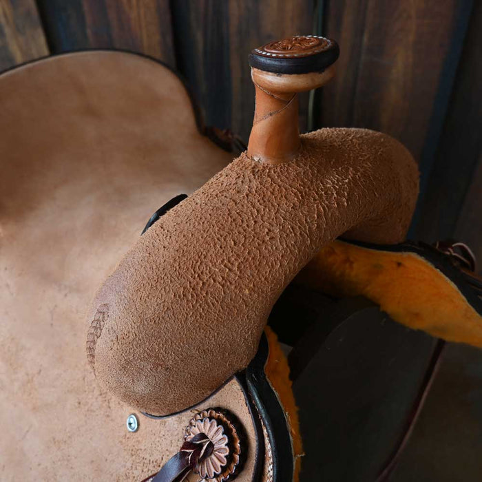 16" TESKEY'S PRO CUTTER RANCH CUTTER SADDLE Saddles - New Teskey's Saddlery