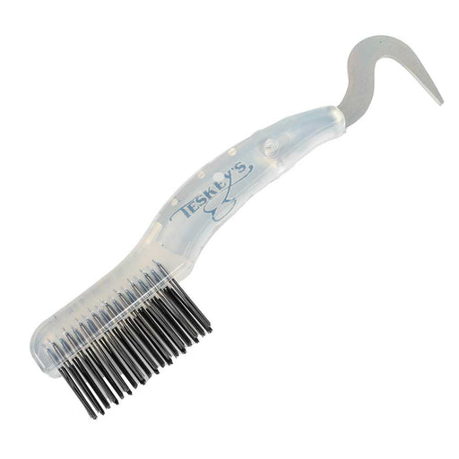Easycare Teskey's Logo Wire Brush Hoof Pick Equine - Grooming Teskey's