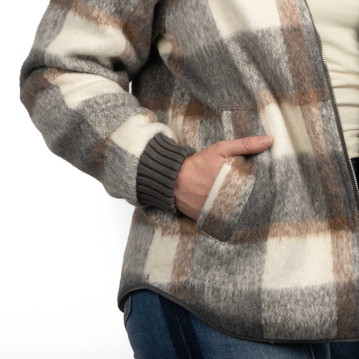 Flag & Anthem Women's Anniston Reversible Quilted Bomber Jacker