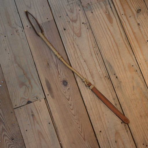 Jose Ortiz 28" 8 Plait Quirt w/Popper Tack - Whips, Crops & Quirts Jose Ortiz