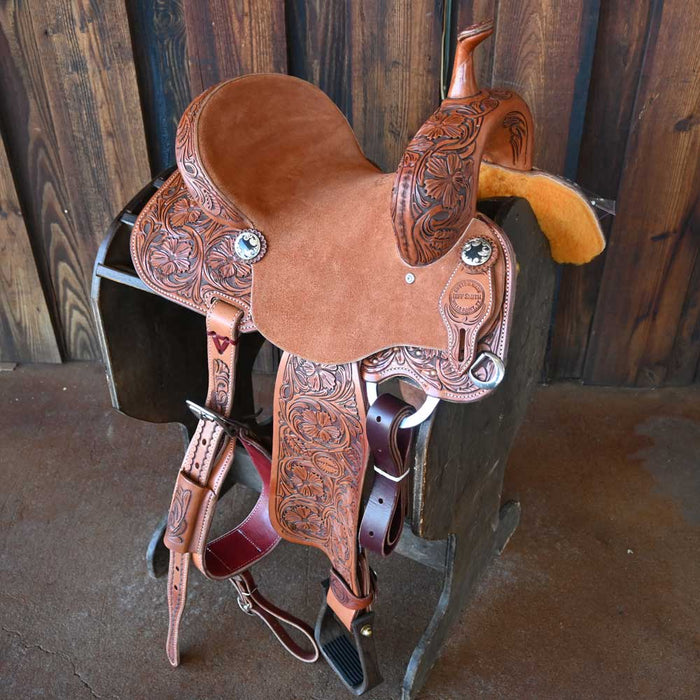 13.5" JEFF SMITH BARREL SADDLE Saddles - New Jeff Smith